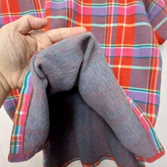 *VTG 90s Made In USA Ralph Lauren Men's Preppy Red Plaid Golf Polo-M - Picture 5 of 5